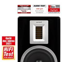 Sonoro: Orchestra boekenplank speakers - 2 stuks - Glanzend zwart - thumbnail