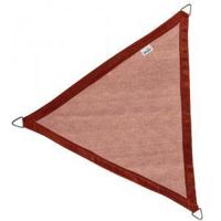 Nesling Coolfit schaduwdoek driehoek Terracotta 5 x 5 x 5 meter - thumbnail