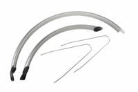 Falkx Spatbordenset cr20a 28 inch 60 mm kunststof grijs - thumbnail