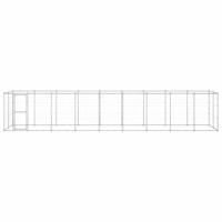 Hondenkennel 21,78 m² gegalvaniseerd staal - thumbnail