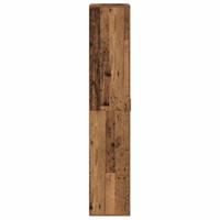 Hoge Kast Oud Hout 80x35x180 cm Bewerkt Hout - thumbnail