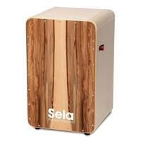 Sela SE 010 CaSela Pro Satin Nut cajon met switch - thumbnail