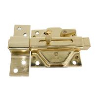 Veiligheidsslot Micel Gouden Staal 2 Onderdelen - thumbnail