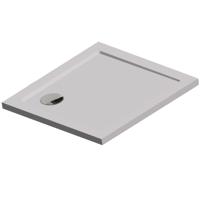 Douchebak by Sealskin Fusion Vierkant 90x90 cm Inbouw Wit - thumbnail