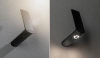 Paulmann 94260 Ilias Wandlamp op zonne-energie met bewegingsmelder Energielabel: A (A - G) 1.20 W Warmwit Antraciet - thumbnail