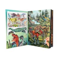 Dino World stickerboek met puffy stickers - thumbnail
