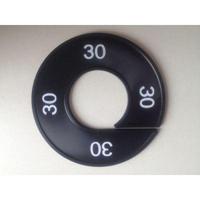 Maatring zwart/wit 30 - thumbnail