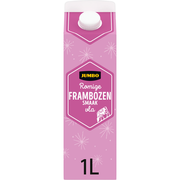 Jumbo Romige Frambozensmaak Vla 1 L