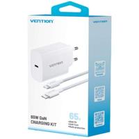 Oplader Vention G14W0-EU 65 W Zwart - thumbnail