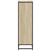 Boekenkast 65,5x33x107,5 cm bewerkt hout sonoma eikenkleurig - thumbnail