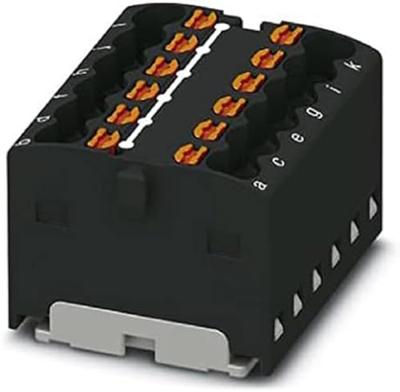 Phoenix Contact 3002782 Verdeelblok 25.2 mm Spanveer Zwart 20 stuk(s) Phoenix Contact 3002782 Verdeelblok 25.2 mm Spanveer Zwart 20 stuk(s)