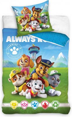 Paw Patrol peuterdekbedovertrek - 140 x 200 cm