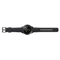 Samsung Galaxy Watch, ronde Bluetooth smartwatch voor Android, draaibare lunette, fitnesstracker, 42 mm, duurzame batterij, zwart (Duitse versie) - thumbnail