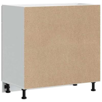 Keuken onderkast Lucca bewerkt hout hoogglans wit Keuken onderkast Lucca bewerkt hout hoogglans wit