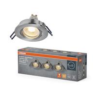 OSRAM HOMELIGHTING 4058075853492 Plafondspot, LED-plafondspot GU10 Satijn-nikkel - thumbnail