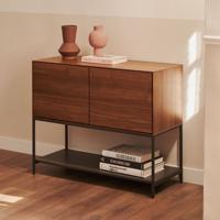 Kave Home Dressoir 'Vedrana' Walnoot, 98cm - thumbnail