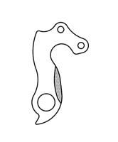 Union derailleurpad gh-122 met schroefset m4x0.7 - thumbnail