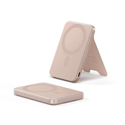 Satechi OntheGo magnetic Qi2 powerbank (5.000mAh/20W) - Desert Rose