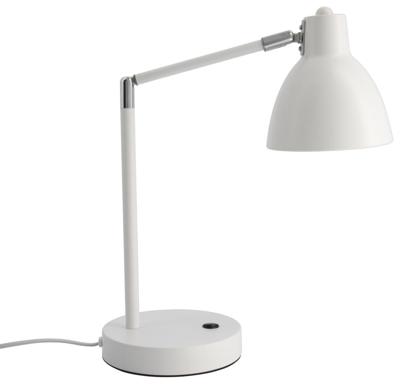 HEMA Bureaulamp Met USB Poort Wit