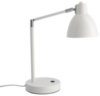 HEMA Bureaulamp Met USB Poort Wit - thumbnail