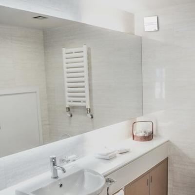Badkamer Ventilator Cata E-100 GBTH Timer En Vochtsensor 100 mm 4W/8W Wit Cata