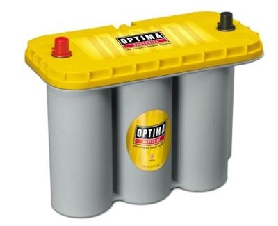 Optima accu met gele bovenkant 12 V 75 Ah YT S-5.5 Optima accu met gele bovenkant 12 V 75 Ah YT S-5.5
