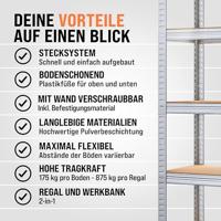 Boutloos opbergrek 180 x 90 cm (set van 2) - thumbnail