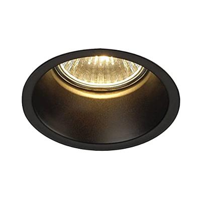 SLV 112910 Horn Inbouwlamp LED GU10 50 W Zwart (mat)