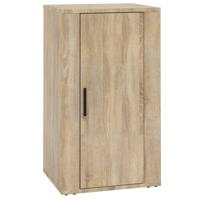 Dressoir 40x33x70 cm bewerkt hout sonoma eikenkleurig - thumbnail