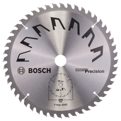 Bosch Accessoires Cirkelzaagblad Precision 300X2X30/-,T48 - 2609256883