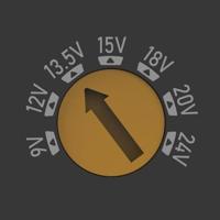 Hama Universele Sch. Netadapter Instelbaar 1500mA 24W Max. 24V 7 Adapters - thumbnail