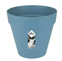 Elho pot loft urban rond 30cm blauw - thumbnail