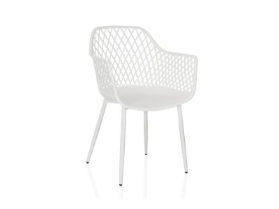 hjh LIVING Stoel Begio L (Wit)
