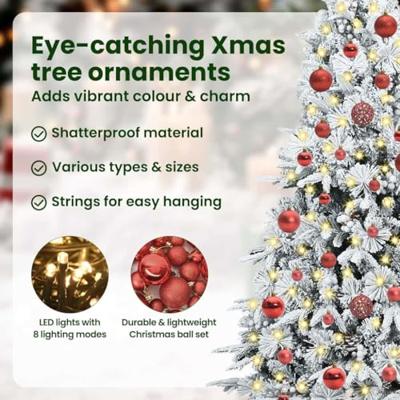 VidaXL Kunstmatige inklapbare kerstboom wit 150 cm pe en pvc