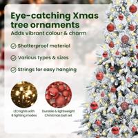 VidaXL Kunstmatige inklapbare kerstboom wit 150 cm pe en pvc - thumbnail