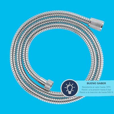 Grohe Vitalio doucheslang metaal 175cm chroom
