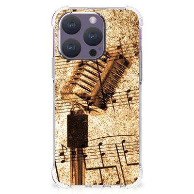 iPhone 15 Pro Anti-shock Hoesje met foto Bladmuziek iPhone 15 Pro Anti-shock Hoesje met foto Bladmuziek