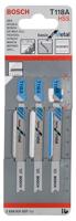 Bosch Accessoires Decoupeerzaagblad T 118 A Basic for Metal 3st - 2608631507 - thumbnail
