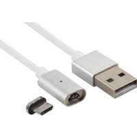 Magnetische micro-USB naar USB A 2.0 kabel 1m Velleman - thumbnail