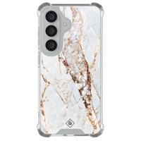 Samsung Galaxy S26 shockproof hoesje - Marmer goud - thumbnail