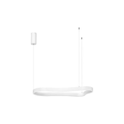 Lyora Natuurlijke vorm hanglampDussa wit 90cm - 9345690