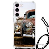 Samsung Galaxy S23 Anti-shock Hoesje met foto Vintage Auto - thumbnail
