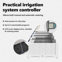 Tuin Bloempot 4 pcs Wit Staal - thumbnail