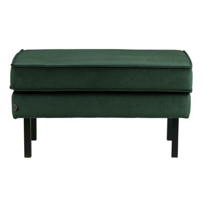 WOOOD Hocker 'Rodeo' Velvet, kleur Groen