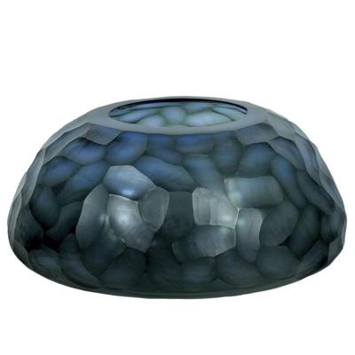 Vaas Home ESPRIT Blauw Kristal Modern 33 x 33 x 14 cm