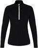 TriDry TR120 Women´s Long Sleeve Performance ¼ Zip - Black/White - XL