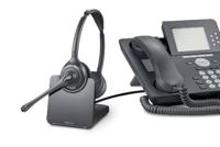 Plantronics CS520/A Draadloze DECT Headset, Zwart - thumbnail
