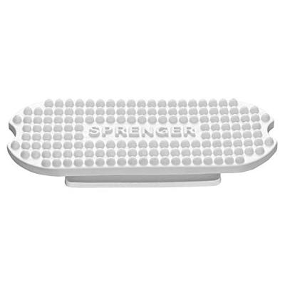 Sprenger beugelrubbers wit maat:12