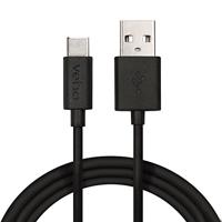 Veho Pebble Apple gecertificeerde MFi Lightning naar USB-kabel, USB-C., 1.0m / 3.3ft, zwart - thumbnail