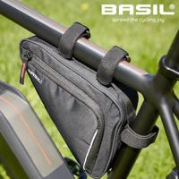 Basil sport design frametas m - zwarte fietstas - 1,7l - waterafstotend - klittenbandbevestiging - thumbnail
